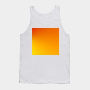 orange yellow gradient Tank Top